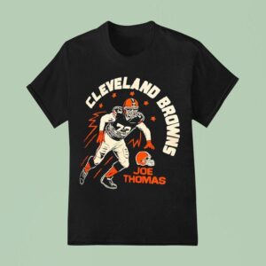 Joe Thomas Cleveland Browns Football Cartoon T Shirt