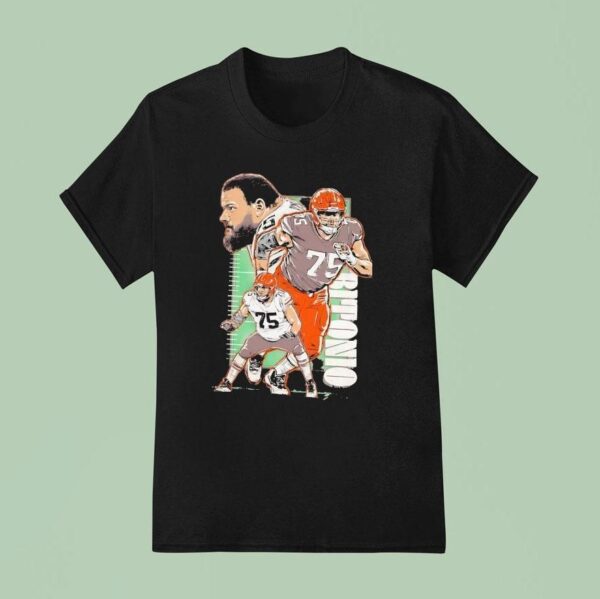 Joel Bitonio Cleveland Browns Football Cartoon T Shirt