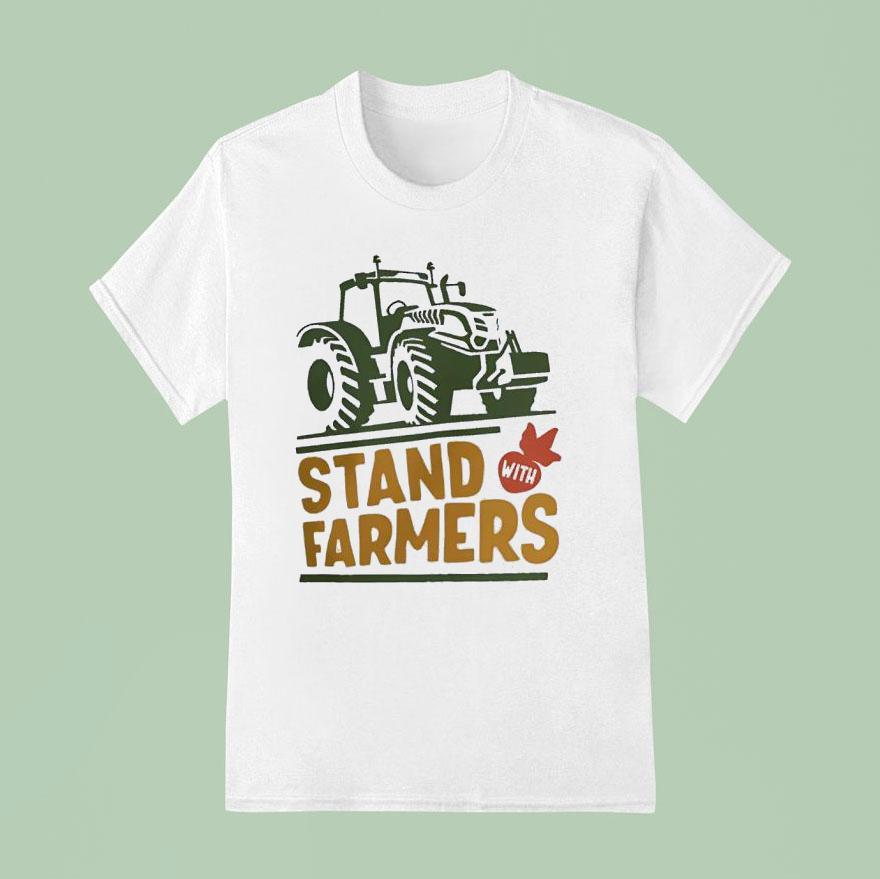 John Deere Stand With Farmers T Shirt