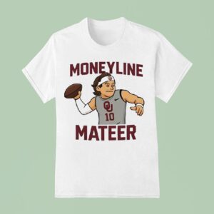 John Mar Oklahoma Sooners Moneyline Mar Cartoon T Shirt