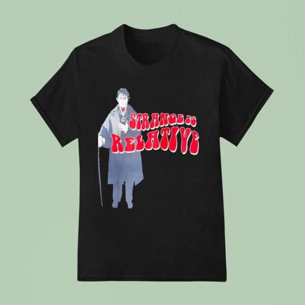 Johnny Depp Strange Is Relative Dark Shadows Film T Shirt