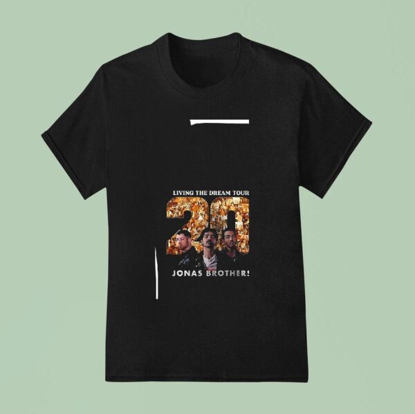 Jonas Brothers Years Live The Dream Tour T Shirt