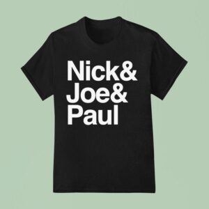Jonas Brothers Nick Joe Paul T Shirt