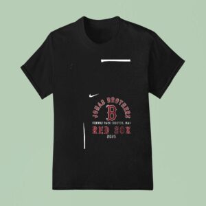 Jonas Brothers X Boston Red Sox Greeting From Your Hometown T Shirt