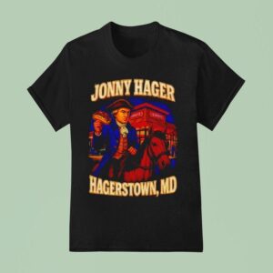 Jonathan Hager Riding Horsen Jonny Hager Hagerstown Md T Shirt
