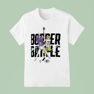 Jordan Addison And Jaire Alexander Border Battle Vikings Vs Packers Nfl T Shirt