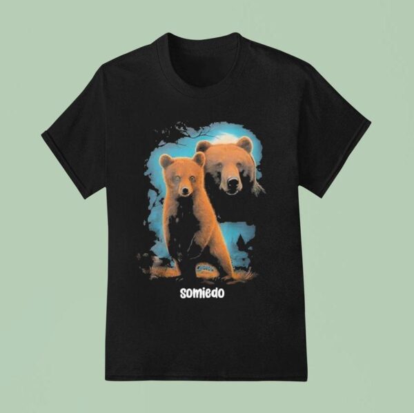 Joseph Zada Wearing Somiedo Bear T Shirt