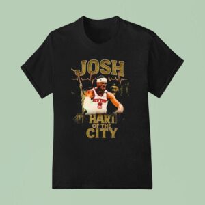 Josh Hart Hart Of The City New York Knicks Basketball T Shirt