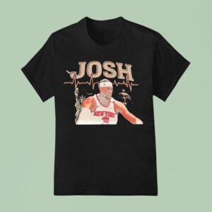 Josh Hart New York Knicks Basketball Heartbeat Vintage T Shirt
