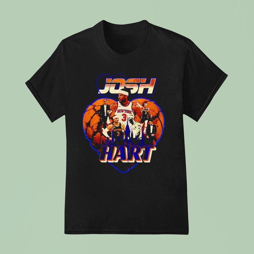 Josh Hart New York Knicks Nba Team T Shirt