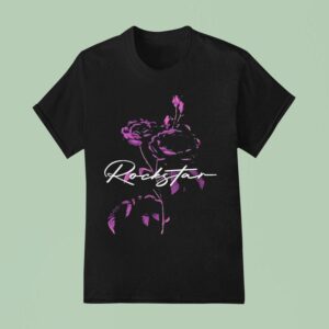 Junior H Sad Boyz X Rockstar Flower T Shirt