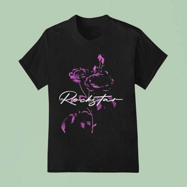 Junior H Sad Boyz X Rockstar Flower T Shirt