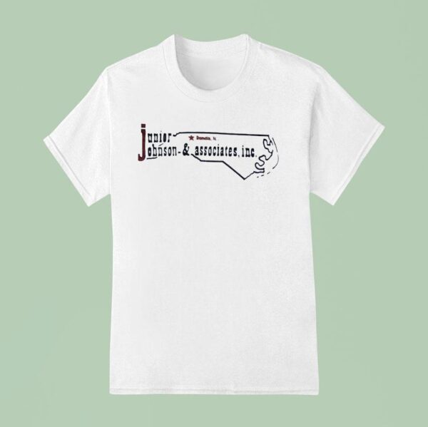 Junior Johnson And Associates Inc With North Carolina Map T Shirt
