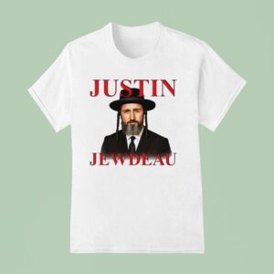 Justin Jewdeau Potrait Parody T Shirt