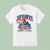 Kansas Jayhawks The Booth Rock Chalk Stadium University Of Ku Masco T Shirt