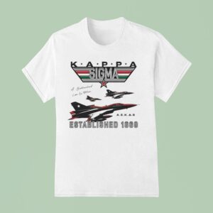 Kappa Sigma Fighter Pilot Est T Shirt