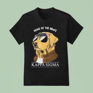 Kappa Sigma Home Of The Brave Dog T Shirt