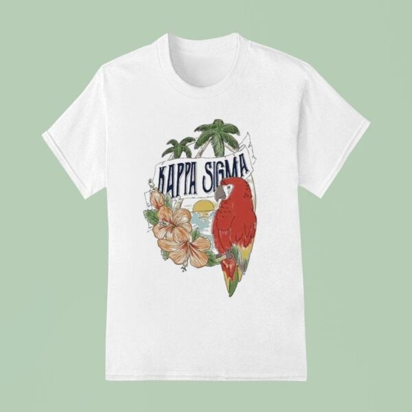 Kappa Sigma Tropical Parro T Shirt