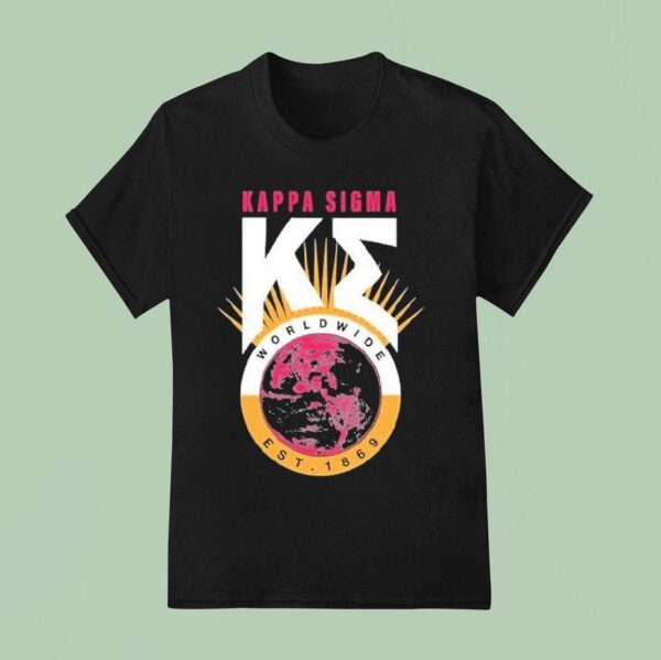 Kappa Sigma Worldwide Est T Shirt