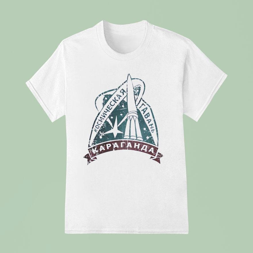 Karaganda Space Harbour Vintage T Shirt