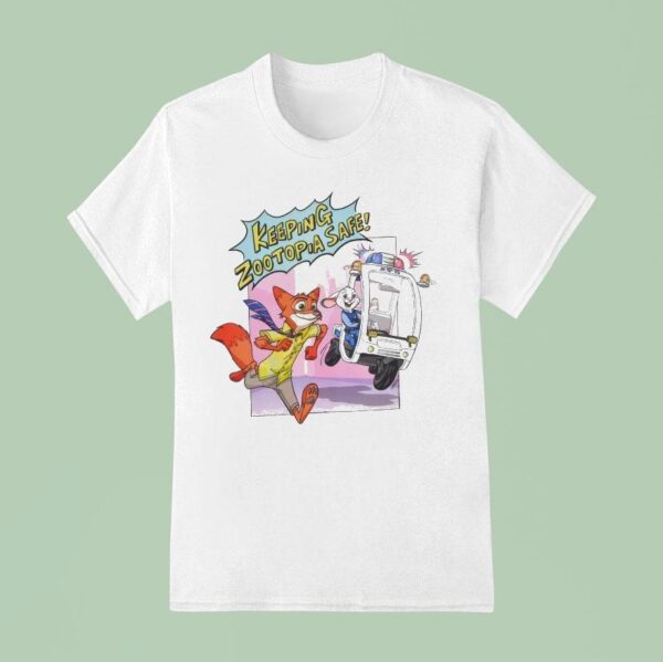 Keeping Zootopia Safe Disney T Shirt