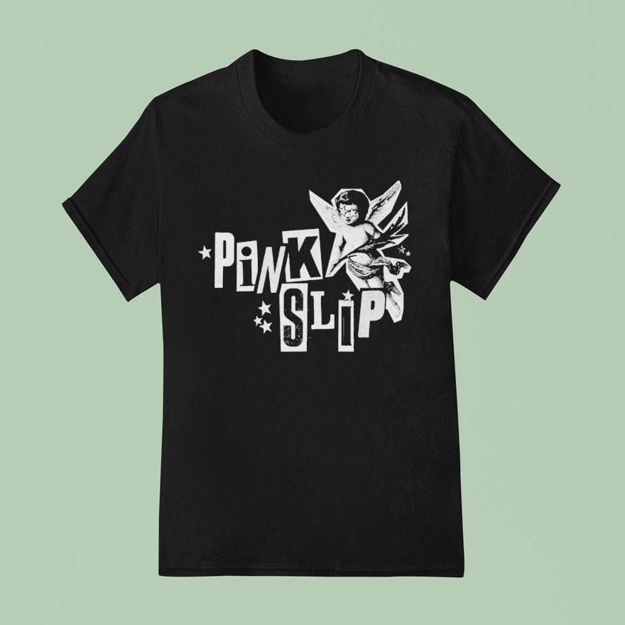 Kerin Cunningham Pink Slip Angel T Shirt