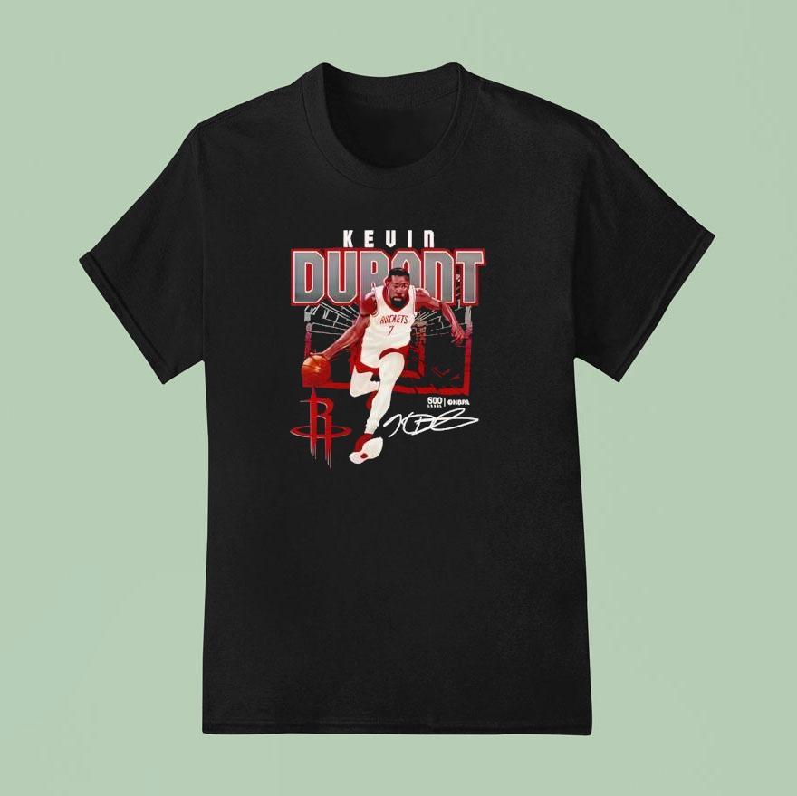 Kevin Durant Houston Rockets Signature T Shirt