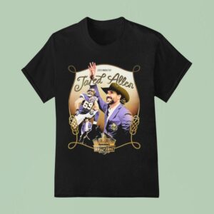 Kevin O Connell Wearing Jared Allen Hall Of Fame Cowboy T Shirt