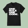 Kevin Ross One Rule One Code T Shirt