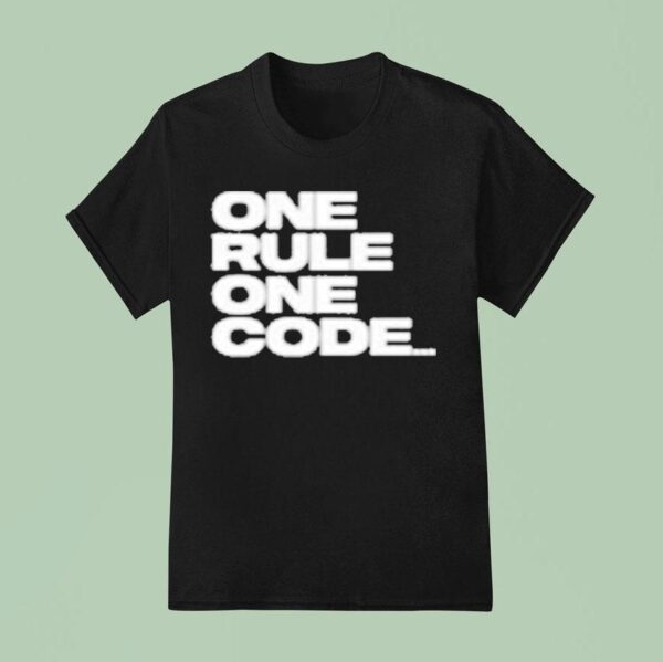 Kevin Ross One Rule One Code T Shirt