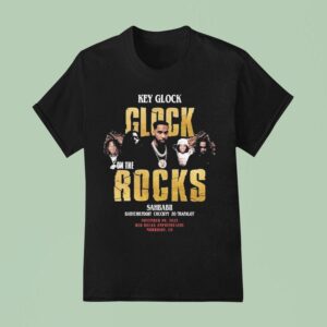 Key Glock On The Rock Show On November Th At Red Rocks Park And Amphitheatre In Morrison Co T Shirt