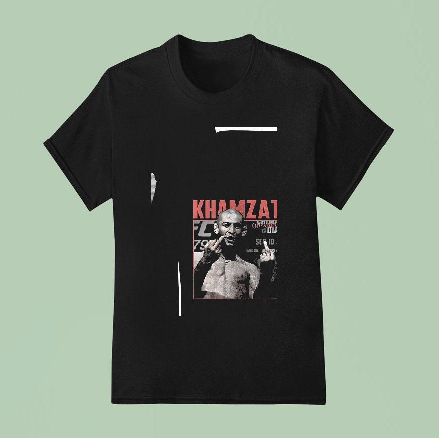 Khamzat Chamaev Pay Me Middle Finger T Shirt