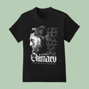 Khamzat Chimaev Ufc Andnew World Men S Middleweight Champion T Shirt