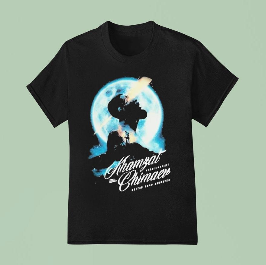 Khamzat Chimaev Ufc Middleweight Moon T Shirt