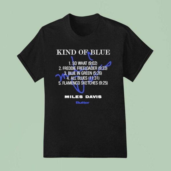 Kind Of Blue Miles Davis Album T Shirt