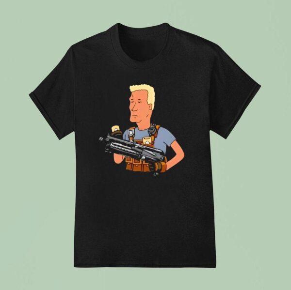 King Of The Hill Tactical Boomhauer T Shirt