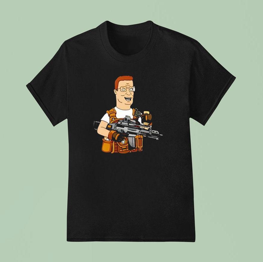 King Of The Hill Tactical Hank T Shirt