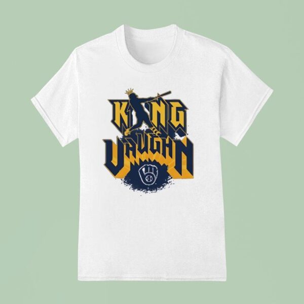 King Vaughn Milwaukee Brewers Baseball T Shirt