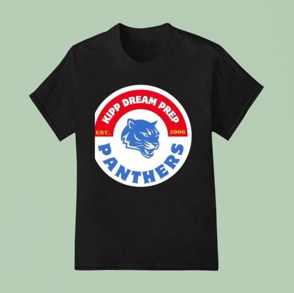 Kipp Dream Prep Panthers Logo T Shirt