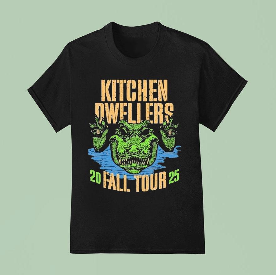 Kitchen Dwellers Fall Tour Birmingham Al Oct Gator T Shirt
