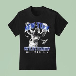 Korn Live In New York City Venue At Metlife Stadium On August And King Kong T Shirt