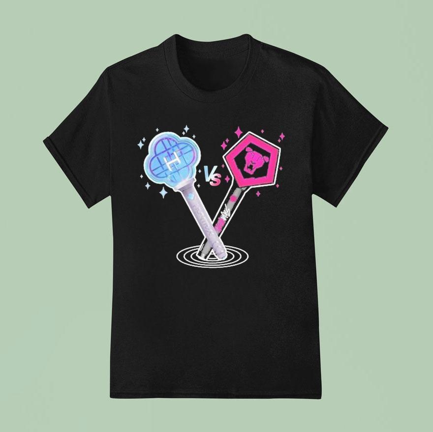 Kpop Demon Hunters Lightsticks T Shirt