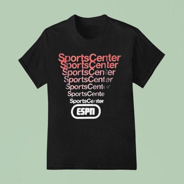 Kyle Brandt Wearing Sports Center Espn T Shirt