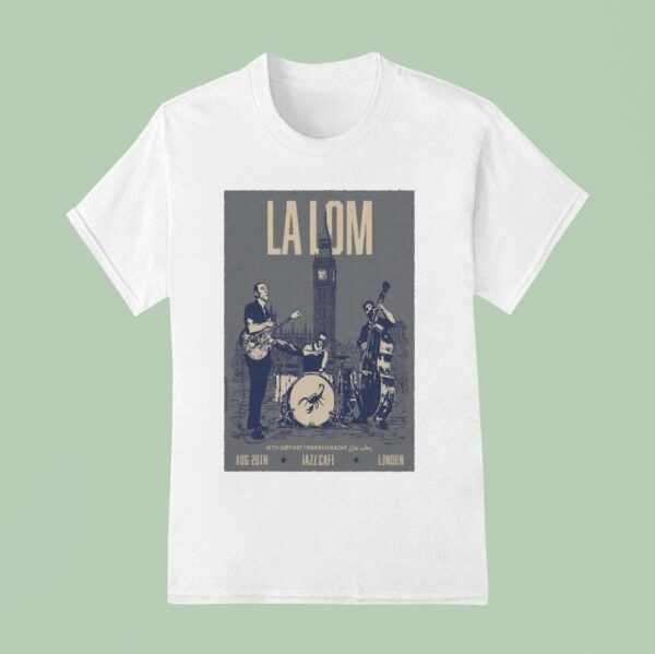 La Lom August Jazz Cafe London T Shirt