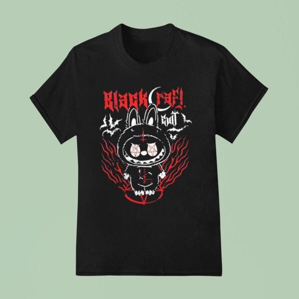Labubu Black Craft Halloween T Shirt