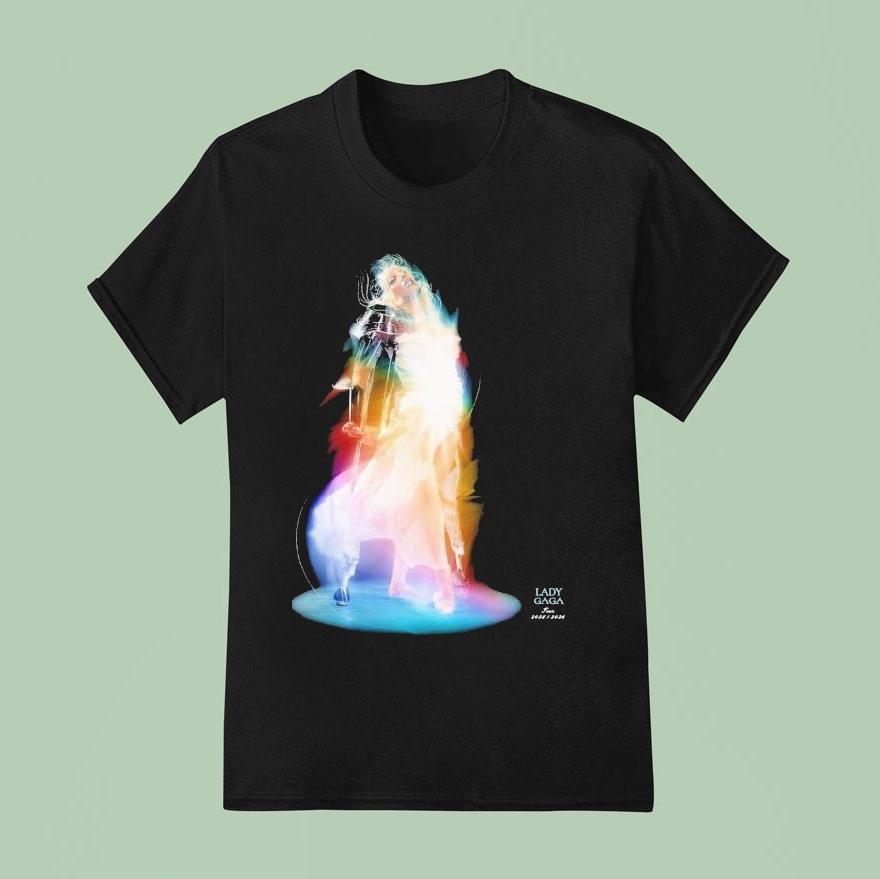 Lady Gaga Mayhem Paparazzi T Shirt