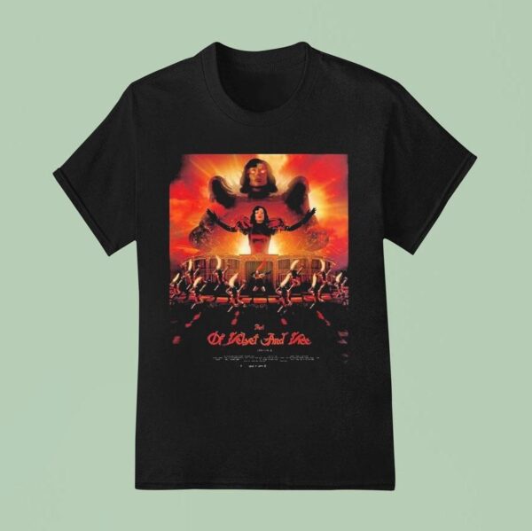 Lady Gaga The Mayhem Ball The Art Of Personal Chaos Act Of Velvet And Vice T Shirt