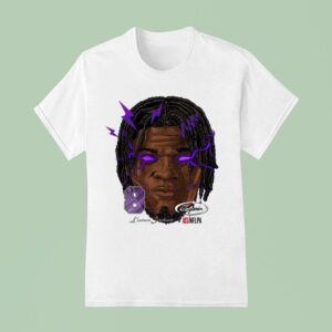 Lamar Jackson Fat Head Nflpa Planet Euphoria T Shirt