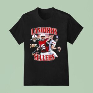 Lanorris Sellers South Carolina Gamecocks Football Signature T Shirt