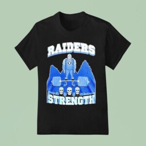 Las Vegas Raiders Strength Skull T Shirt
